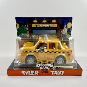 Vintage 1997 Chevron Corporation - The Chevron Cars - Tyler Taxi Car