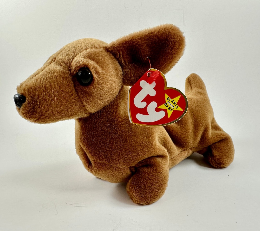 Vintage Copyright 1995 TY Beanie Babies Collection - Weenie the ...