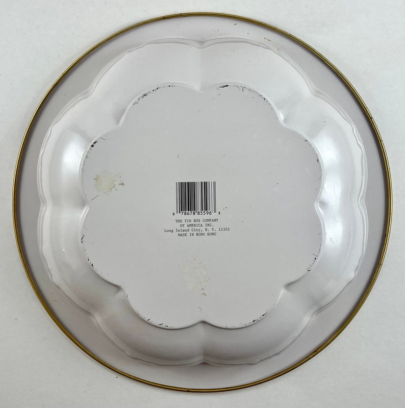 Vintage 1980s the Tin Box Company of America Inc Floral Tin Etsy