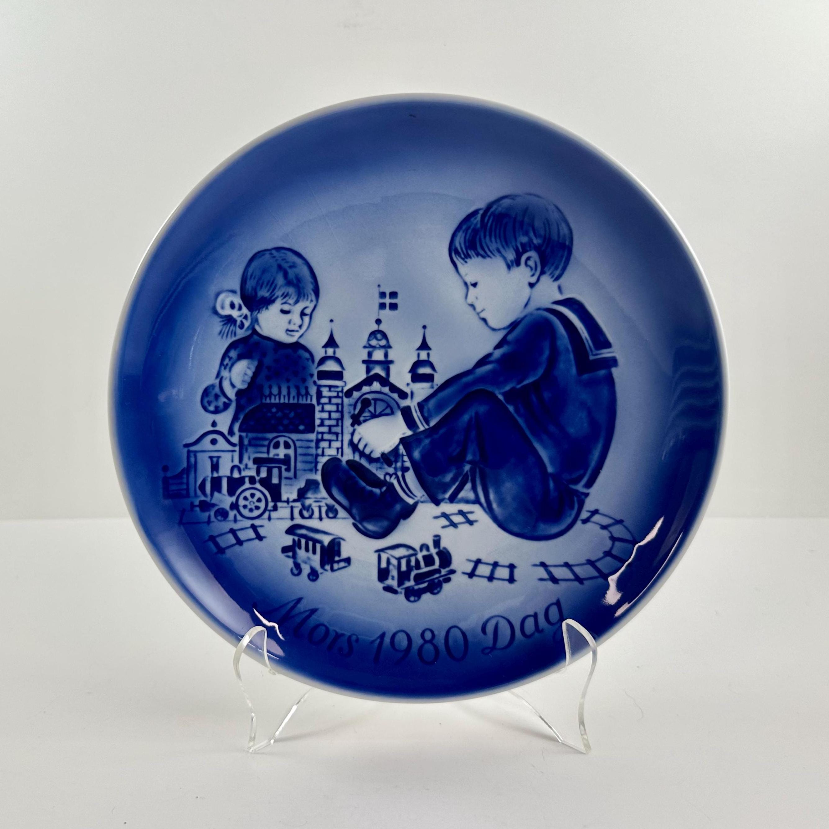 食器 DESIREE DENMARK OLD  BLUE 1987 Desiree Denmark Old Copenhagen Blue Collectible Plate | Blue and