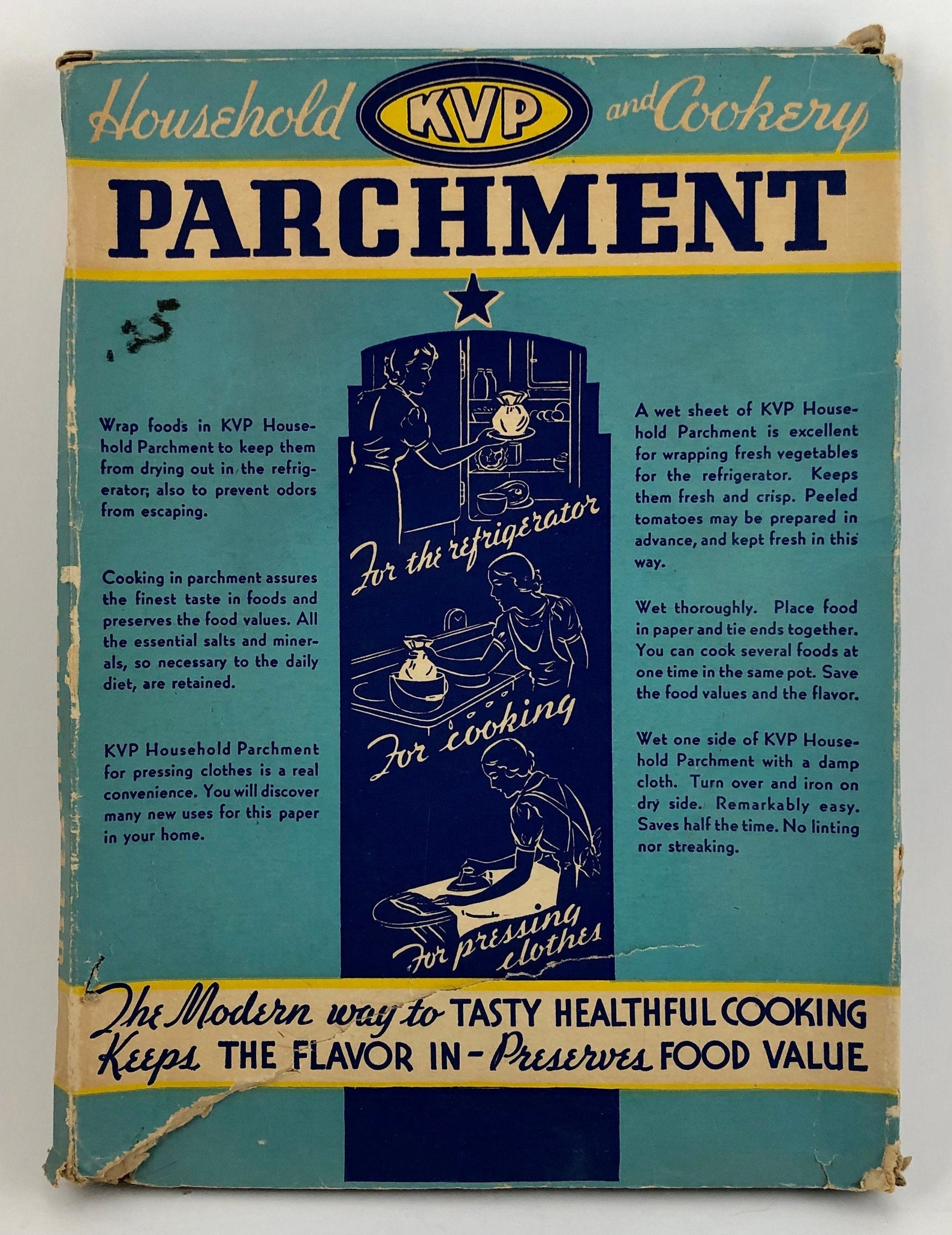 Vintage 1940s Kalamazoo Vegetable Parchment Company Etsy