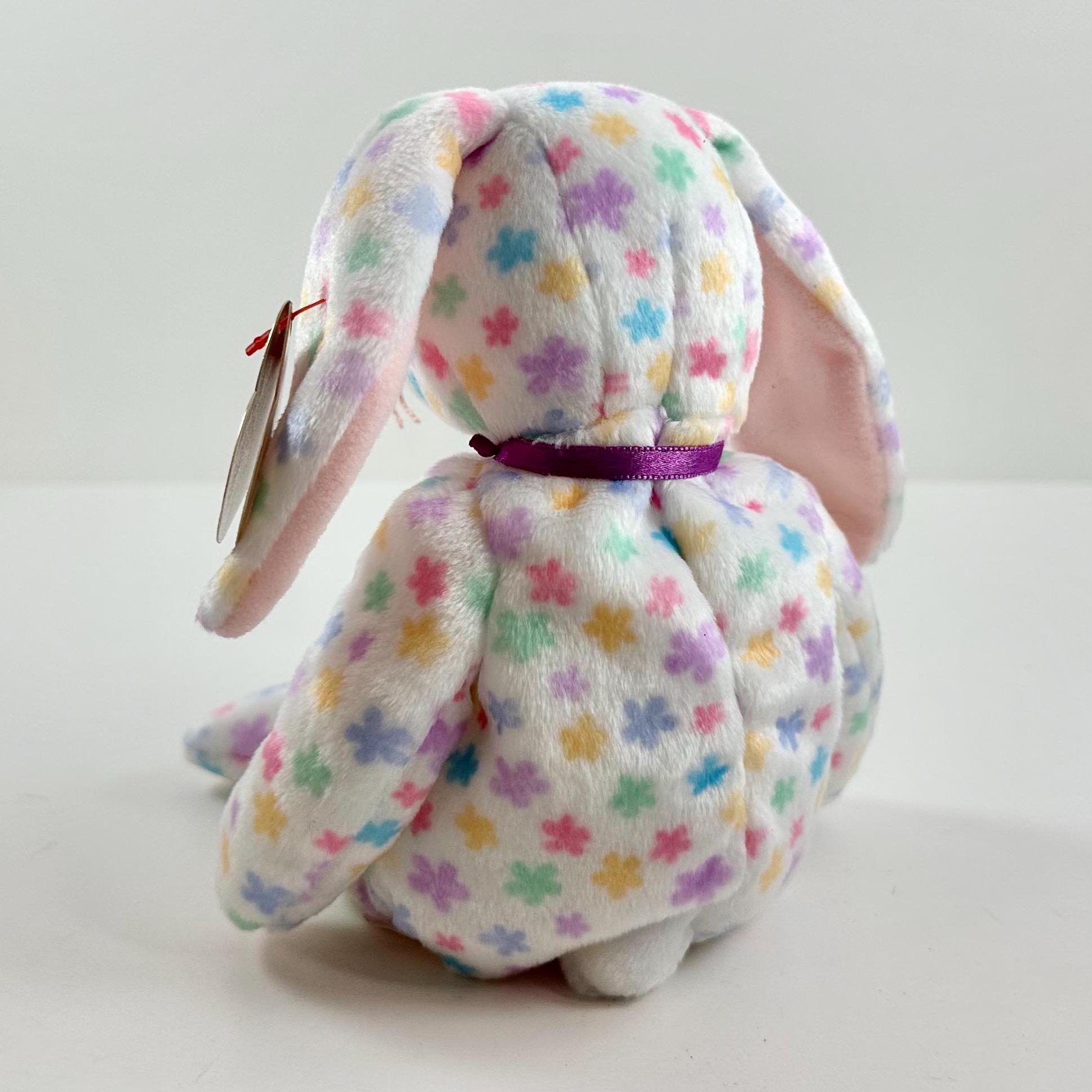 Vintage 2003 TY Beanie Baby: Springfield Floral Bunny Rabbit - Etsy