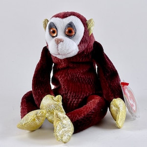 Vintage TY Beanie Baby: Zodiac Monkey - Style 4328