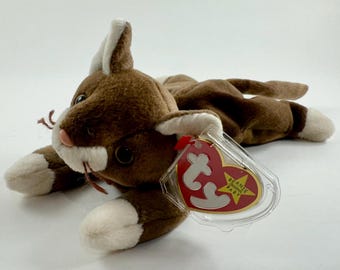 Ty Beanie Babies Baby 1997 Prance the Cat Birthday November 20