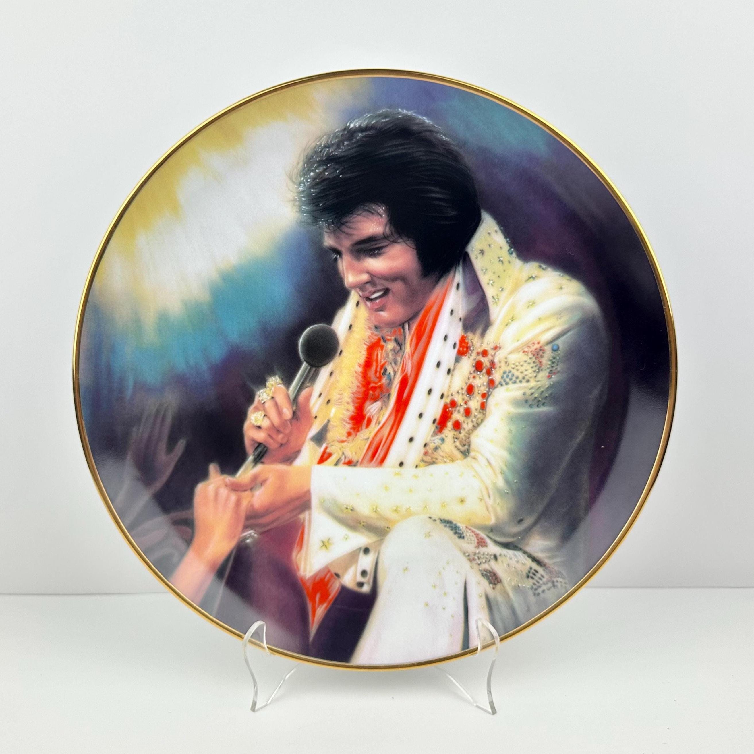 Elvis Collectible Plate - Etsy