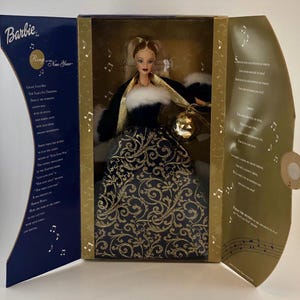 Vintage 2001 Mattel Inc - Ring In The New Year Barbie Doll 52742