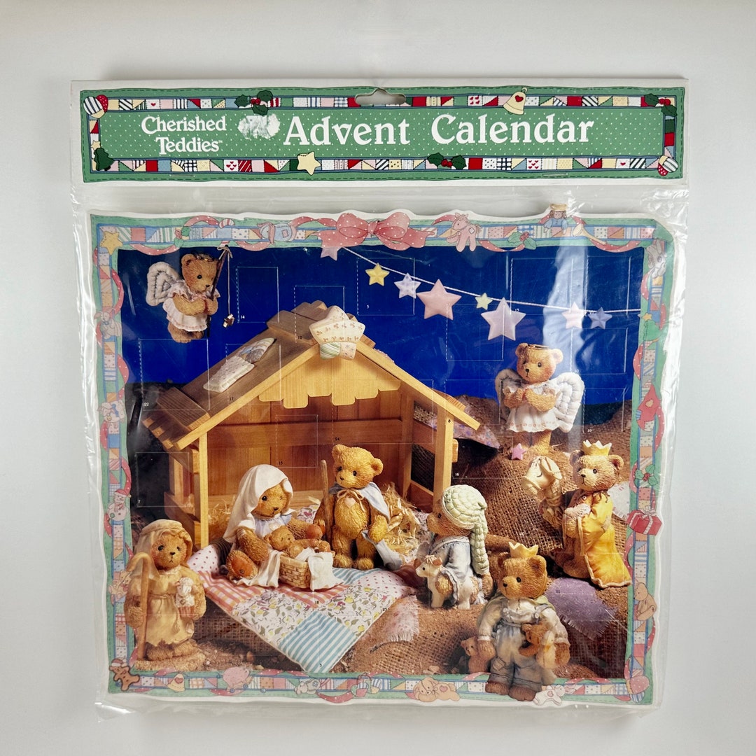 Vintage 1993 Hamilton Gifts Ltd Cherished Teddies Advent Calendar