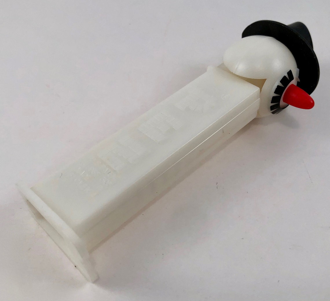 Vintage 1990s Classic White Snowman 4.9 Pez Dispenser FREE | Etsy