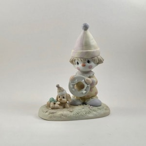 Vintage Precious Moments Figurine: The Lord Will Carry You Through