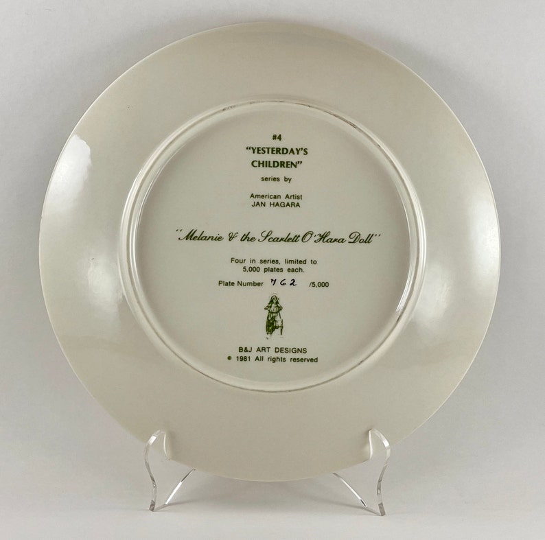 Vintage 1981 B&J Art Designs Yesterday's Children Etsy