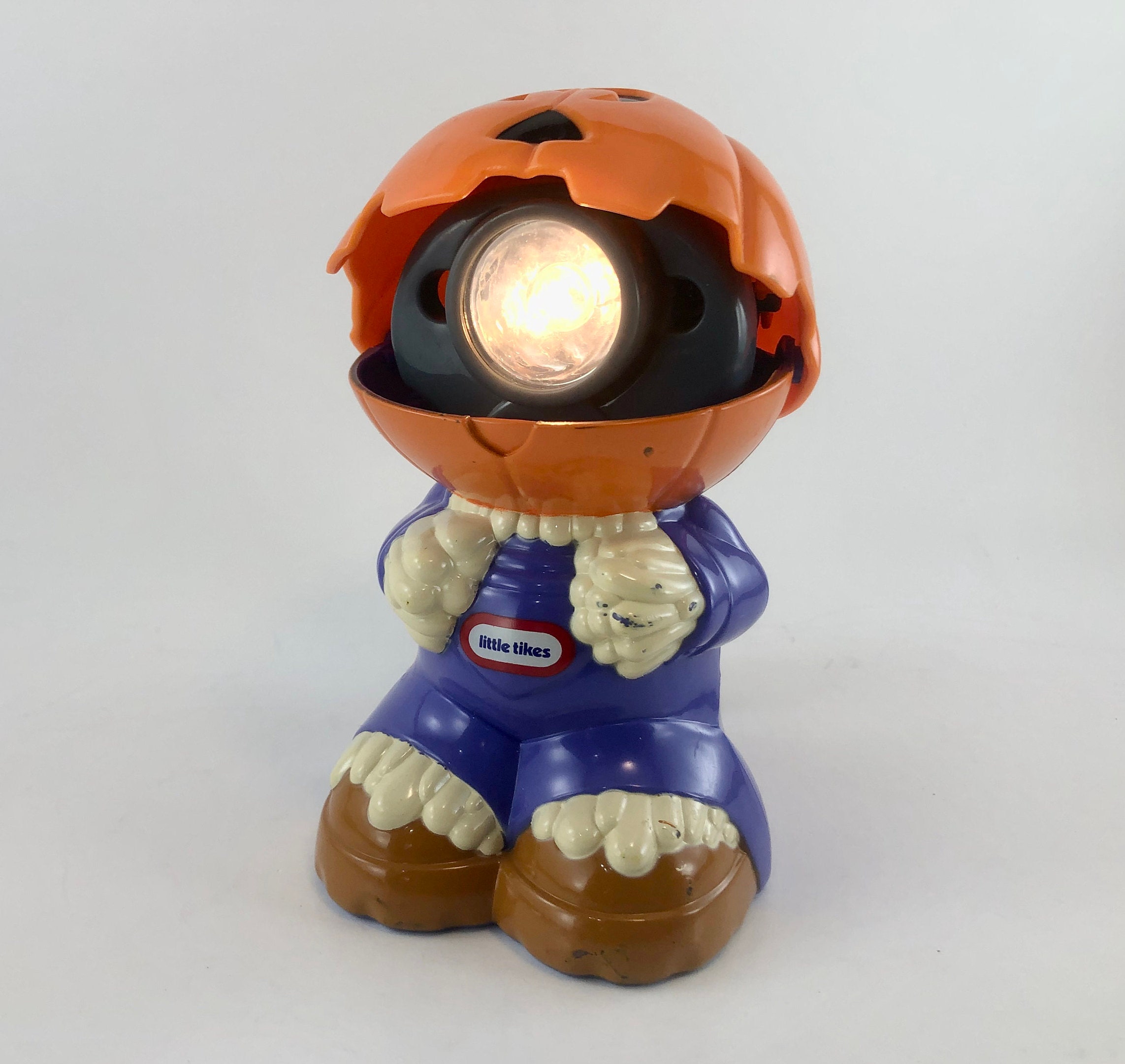 Vintage 1990s Little Tikes Scream Beam Pumpkin Flashlight - Free