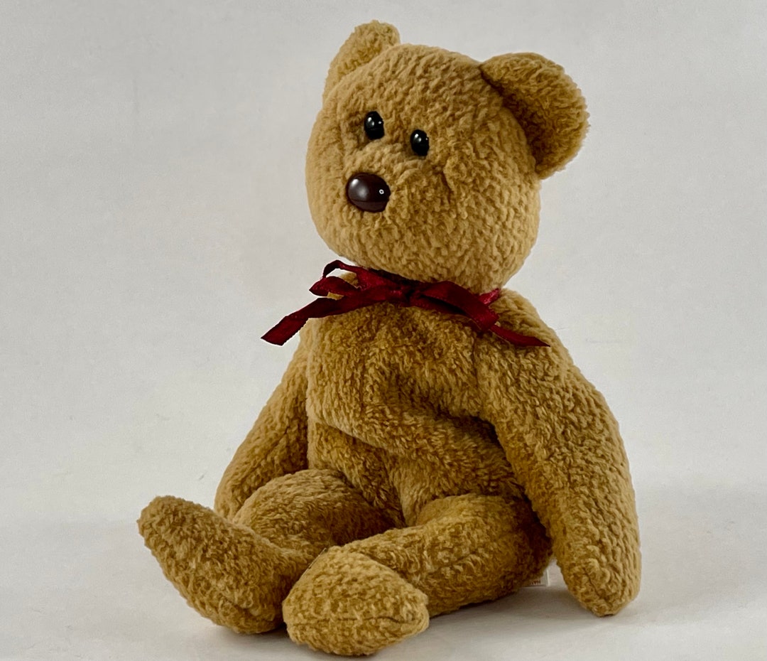 Vintage Copyright 1993 TY Beanie Babies Collection - Curly the Bear ...