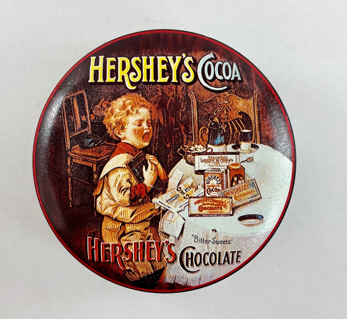Vintage 1993 Hershey Food Corp the Tin Box Co of America Etsy