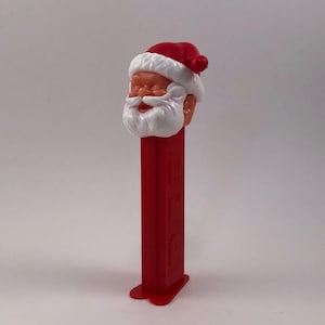 Vintage 1970s Red Santa Claus 3.9 Pez Dispenser - Free Shipping
