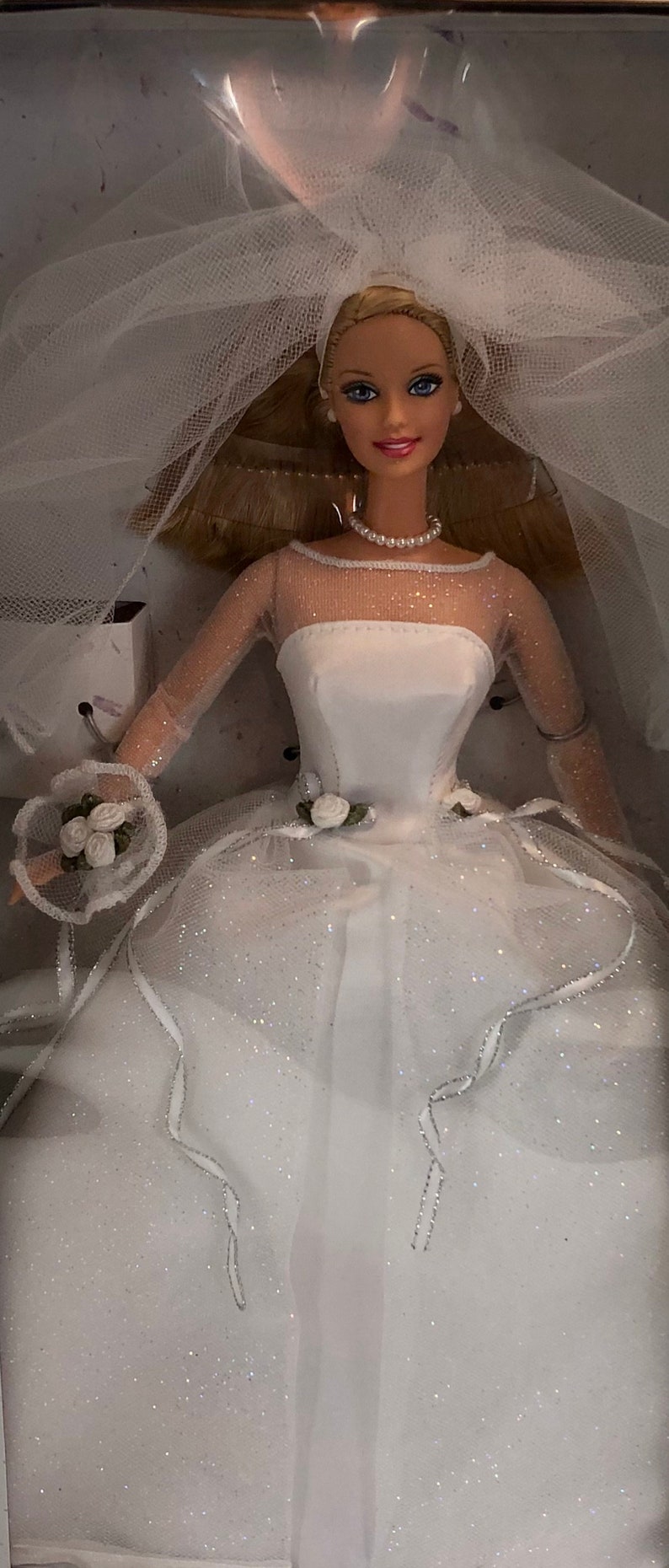 Vintage 1999 Mattel Blushing Bride Barbie Doll 26074 Free - Etsy