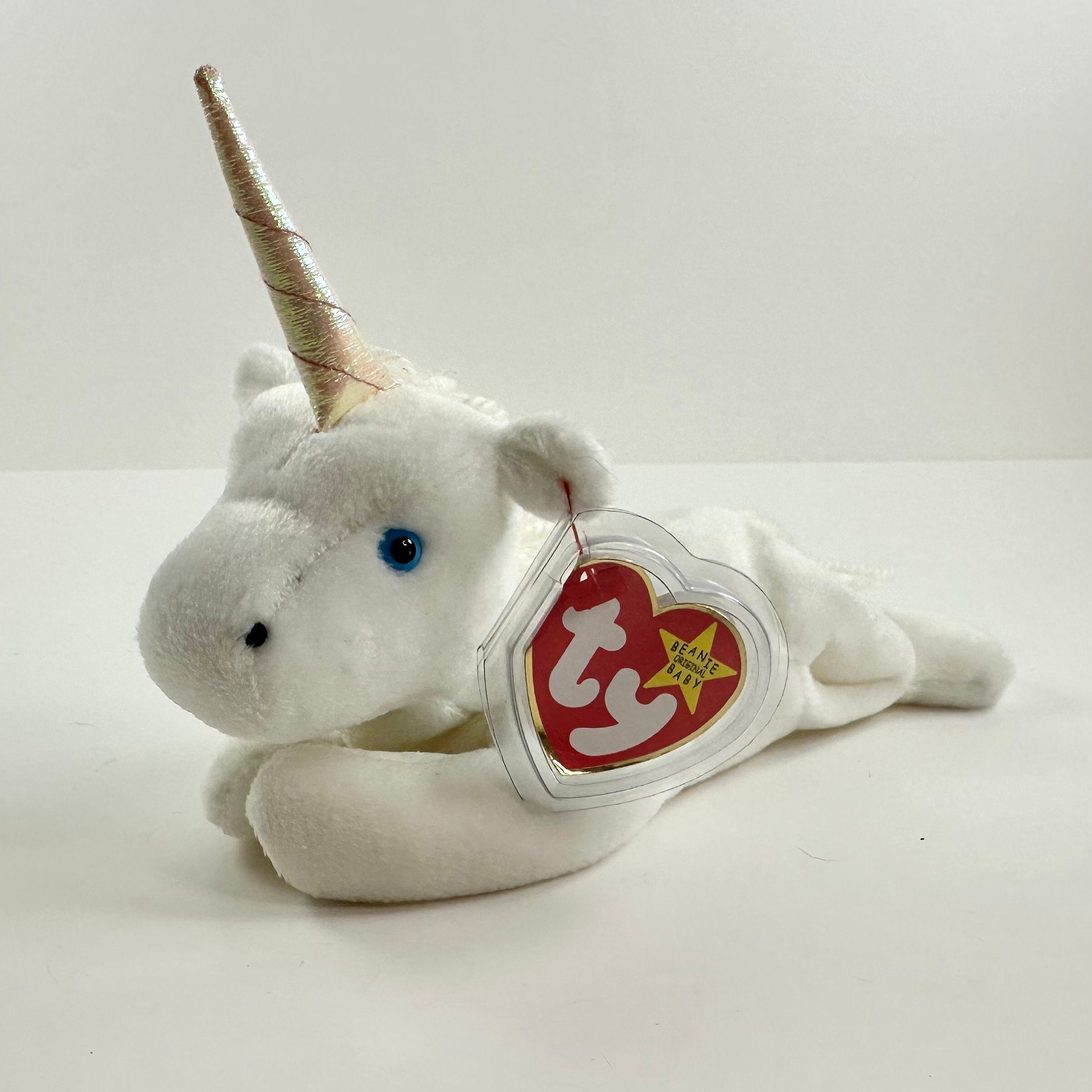 Vintage 1993 TY Beanie Baby - Mystic the Unicorn - 6th Gen Tush