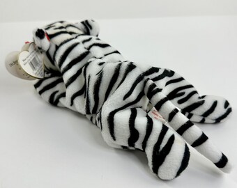 Vintage 1996 Blizzard TY Beanie Baby White Tiger - 4th Gen Tags - Etsy