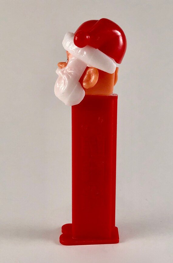 Vintage 1980 Red Santa Claus With Eyes and Feet 4.9 Pez Dispenser