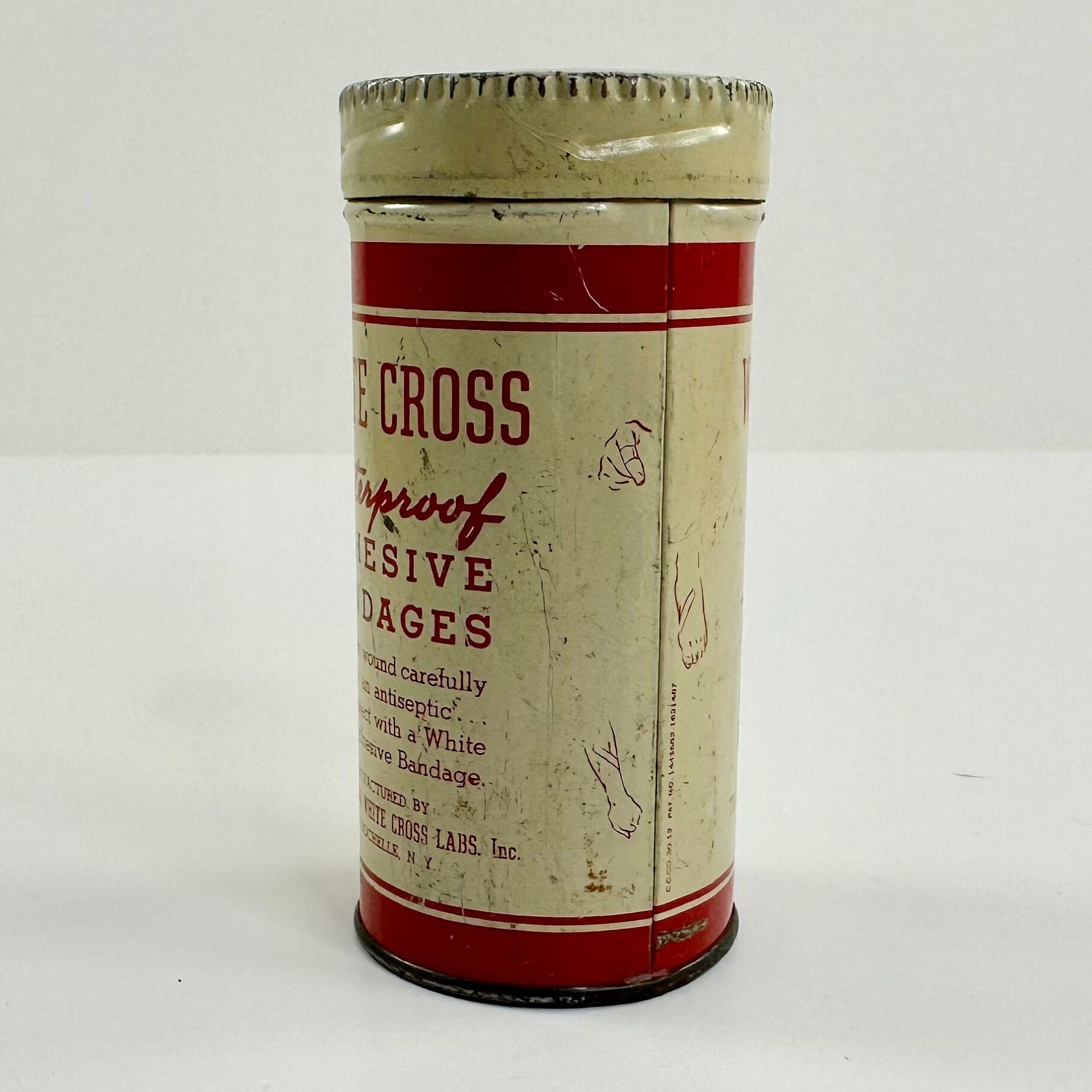 Vintage 1930s the American White Cross Labs Inc - Waterproof