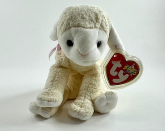 Vintage Fleecie the Lamb Beanie Baby - 2000 TY Collectible