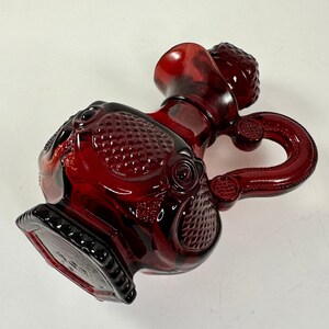 Vintage 1980s Avon the 1876 Cape Cod Collection - Red Ruby Glass 5 ...