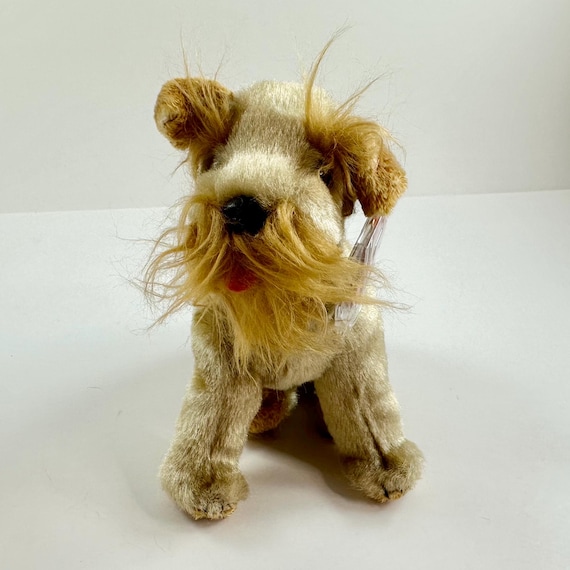 Vintage TY Beanie Baby Schnitzel the Schnauzer - 2002 Collection