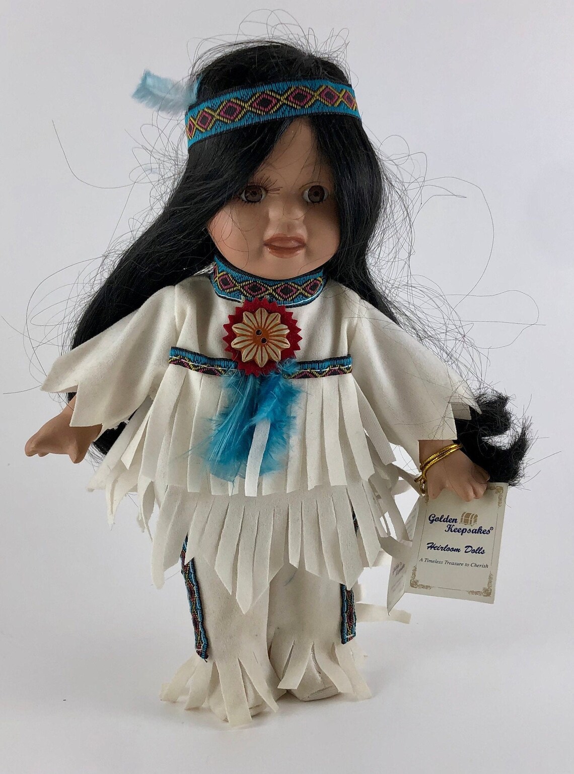 Vintage 1980s Golden Keepsakes Heirloom Dolls Native Etsy