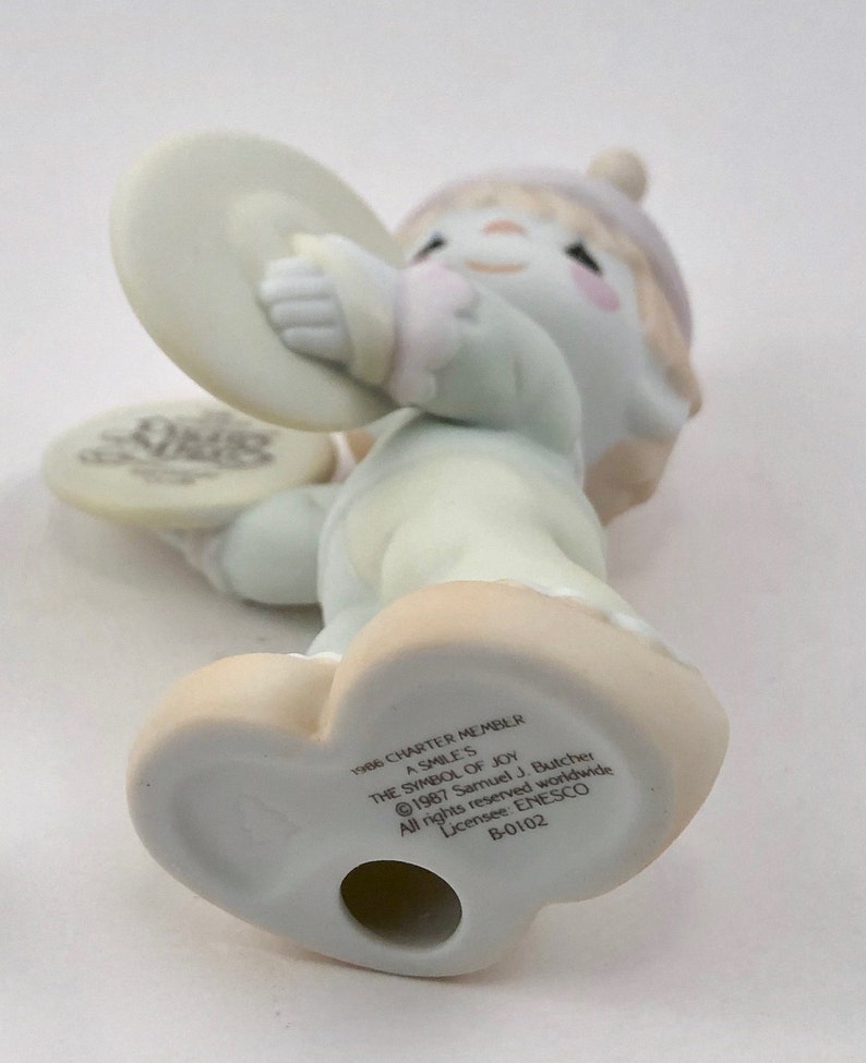 Vintage Copyright 1987 Samuel J Butcher PRECIOUS MOMENTS Etsy