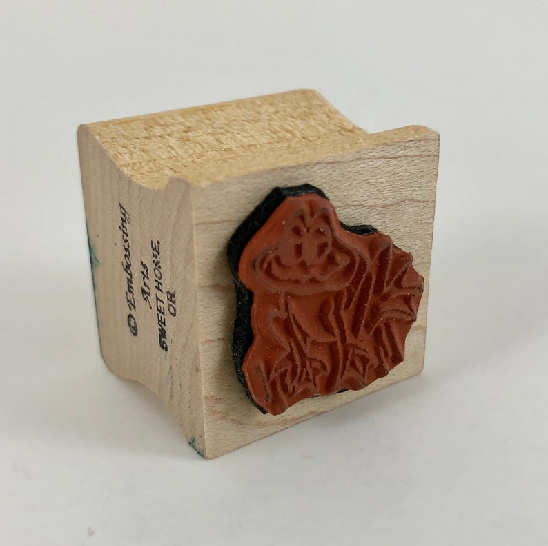 OR Vintage 1990s Embossing Arts Sweet Home Free Shipping Hopping Frog