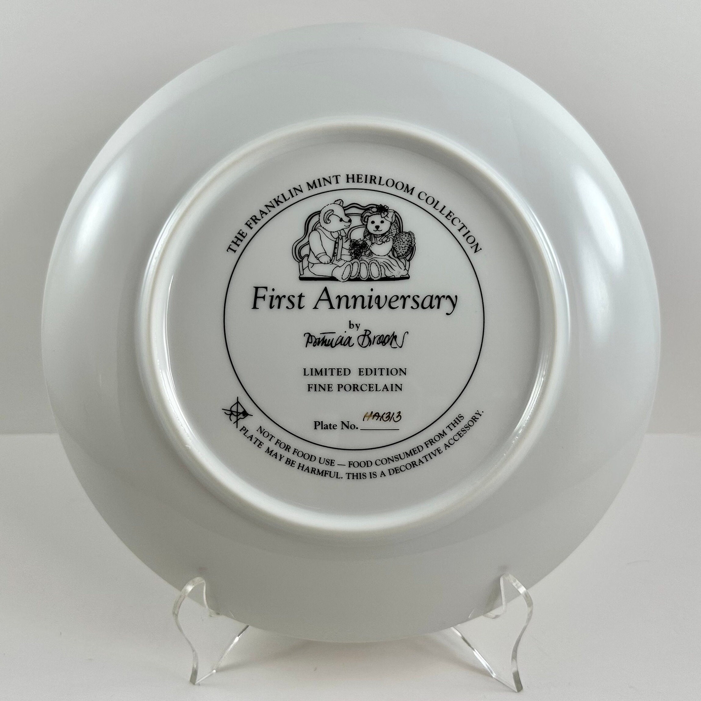 Vintage 1990s the Franklin Mint - Heirloom Recommendation - First