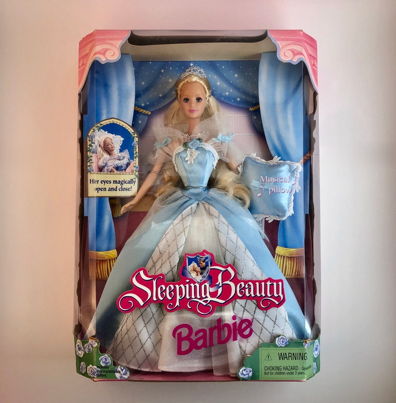 Vintage 1998 Sleeping Beauty Barbie Doll 20489 by Mattel | Etsy