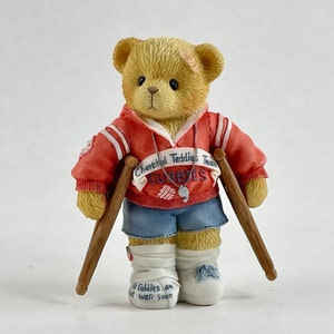 Vintage Cherished Teddies Figurine: Wade Weathersbee Cubbies MVP