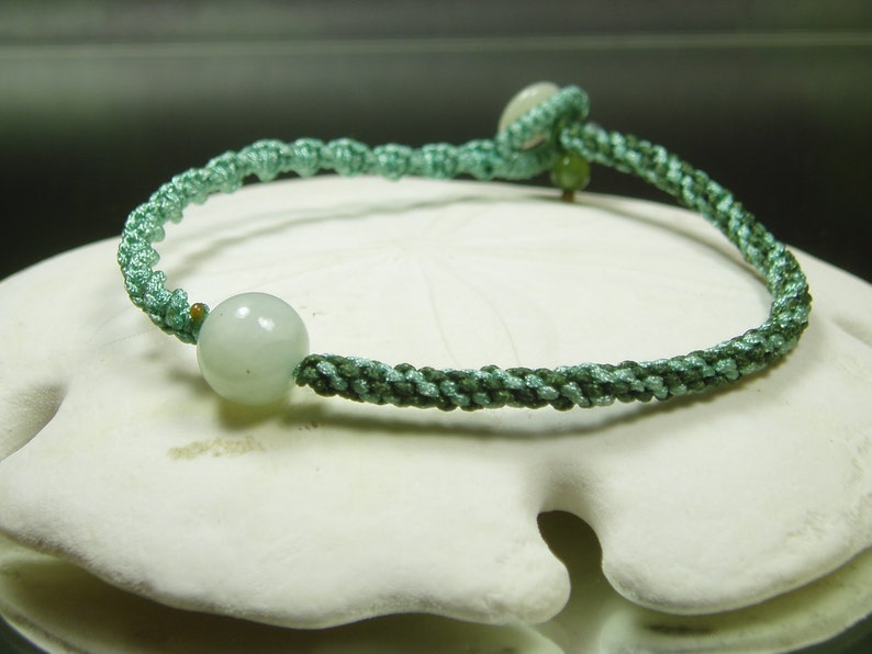 Hand Knot Jade Bracelet Genuine Jadeite Jade Hand Knot Art Jewelry Natural Jade Agate Simple Knot Bangle