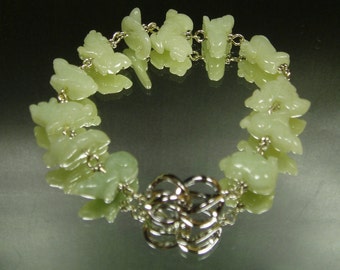 Genuine Jadeite Animal Bracelet/ 12 Zodiac Jade Bracelet/ Carved Animal Natural Jade Bracelet/ Inspired High Quality Jade/ Good Fortune