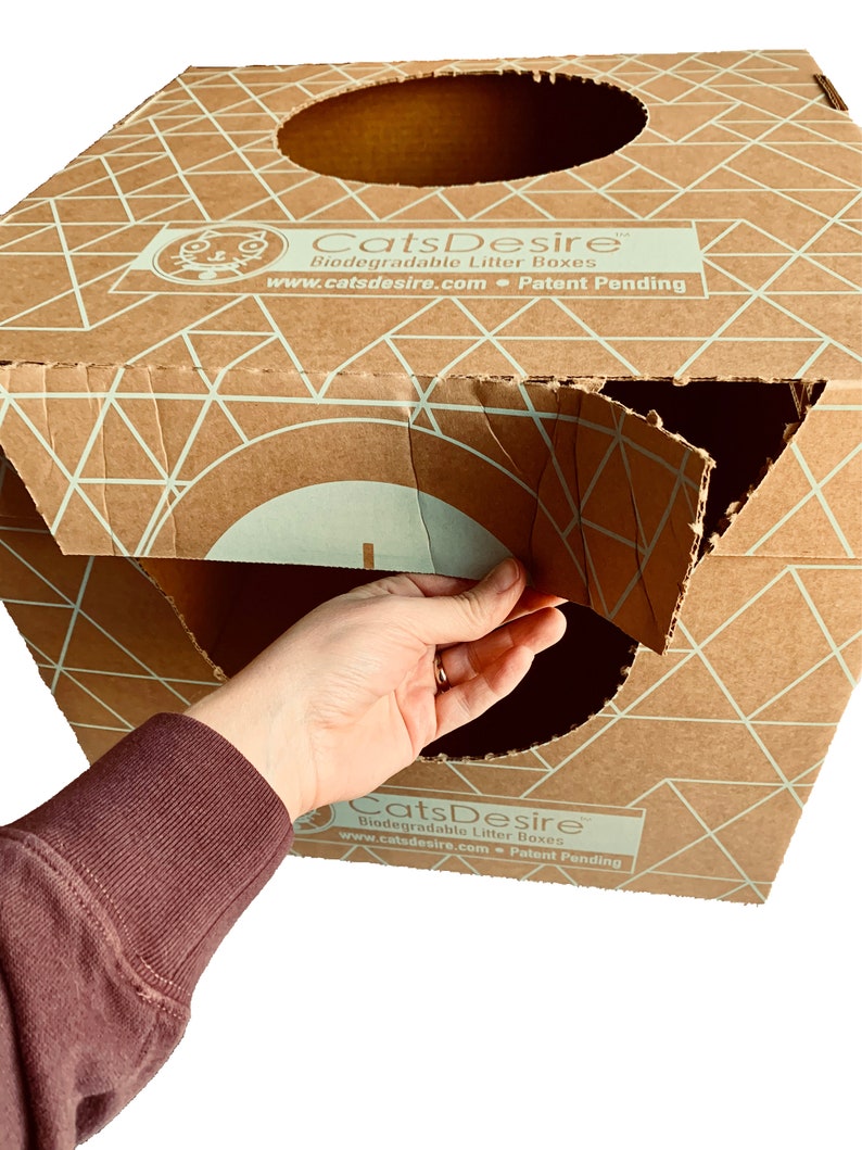 Disposable Biodegradable Cat Litter Box 9 PC Three Sets Total. Etsy