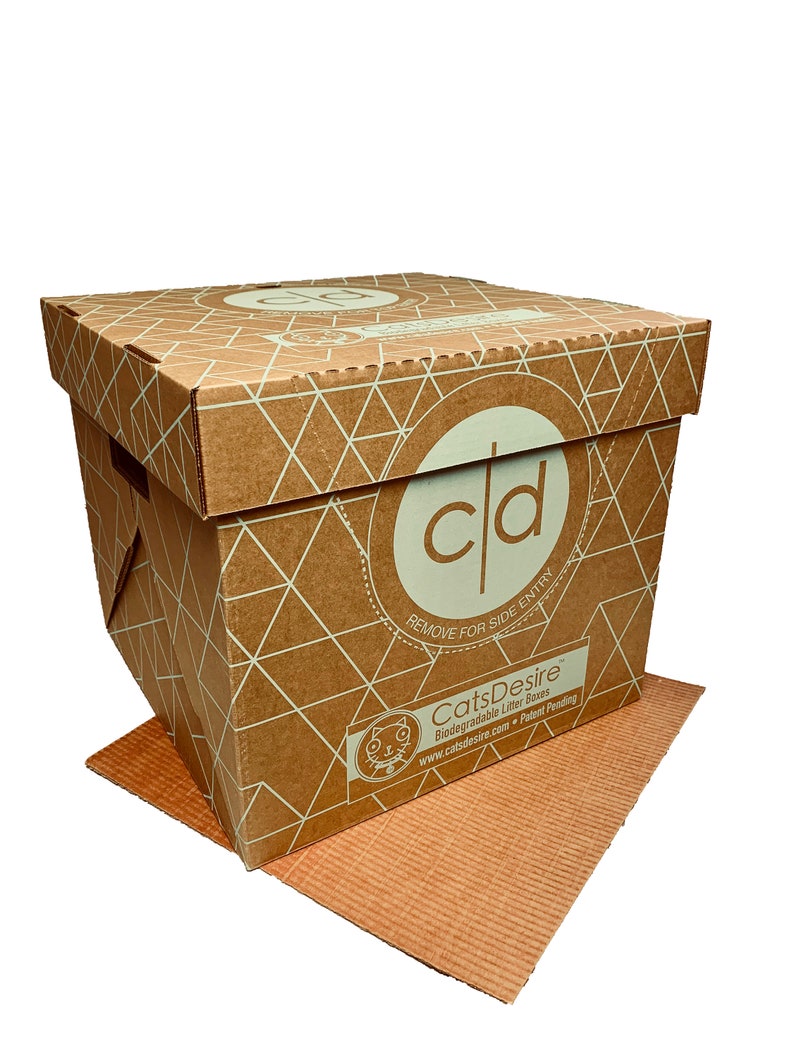 Disposable Biodegradable Cat Litter Box 9 PC Three Sets Total. Etsy