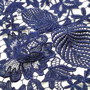 Flower 3D Lace Trim,sequined Lace Trim, Crochet Lace Trim, Bridal Lace ...