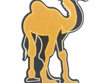 Tower Embroidery The Camel Patch Sew on Applique Sticker for clothing DIY Patch