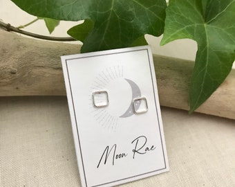 Silverly Orecchini in Argento Sterling Larghi a Cerchio a Tubo