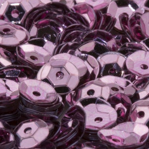 5mm ROZE Cup Faceted Ronde Vintage Pailletten Pillettes 500pcs 80201004