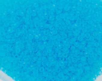Toho Rocailles 15/0 Light Aqua Transparent Matte (3F) 10g 10647109