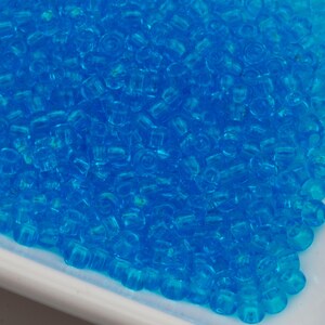 Toho Rocailles 8/0 Aqua Transparent (#3B) 15g 10642105