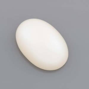 Vintage Faux Pearl Cabochon Cultura Ovale Koepel 14x10mm 10pcs 20203002