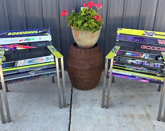 Custom Vintage Ski Chairs