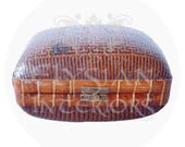 Antique Chinese Asian Bamboo and Rattan Traveling suitcase Circa 1880 39 s Interior Decor Accent