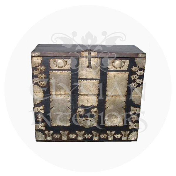 Antique Blanket Chest Hardware Etsy