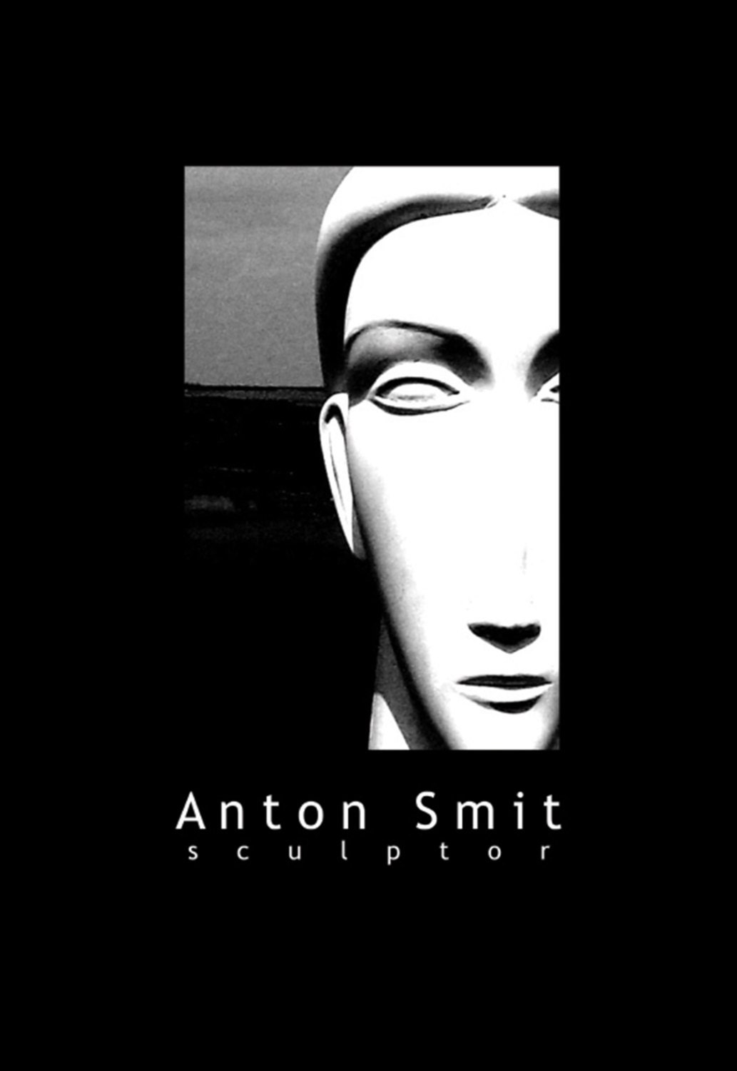 Small Blue Head by Anton Smit Modern Speed Figure Head Etsy