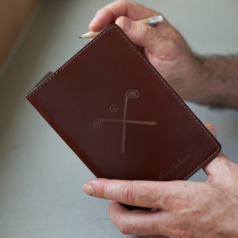 Leather Scorecard Holder image 2