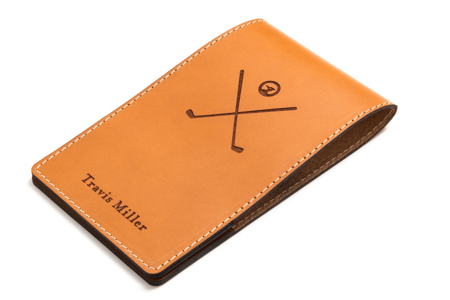 Personalized Yardage Book Cover Handcrafted From Italian Etsy Canada