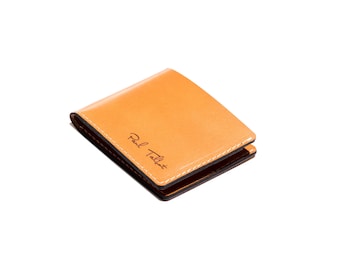 Personalised Leather Traditional Wallet